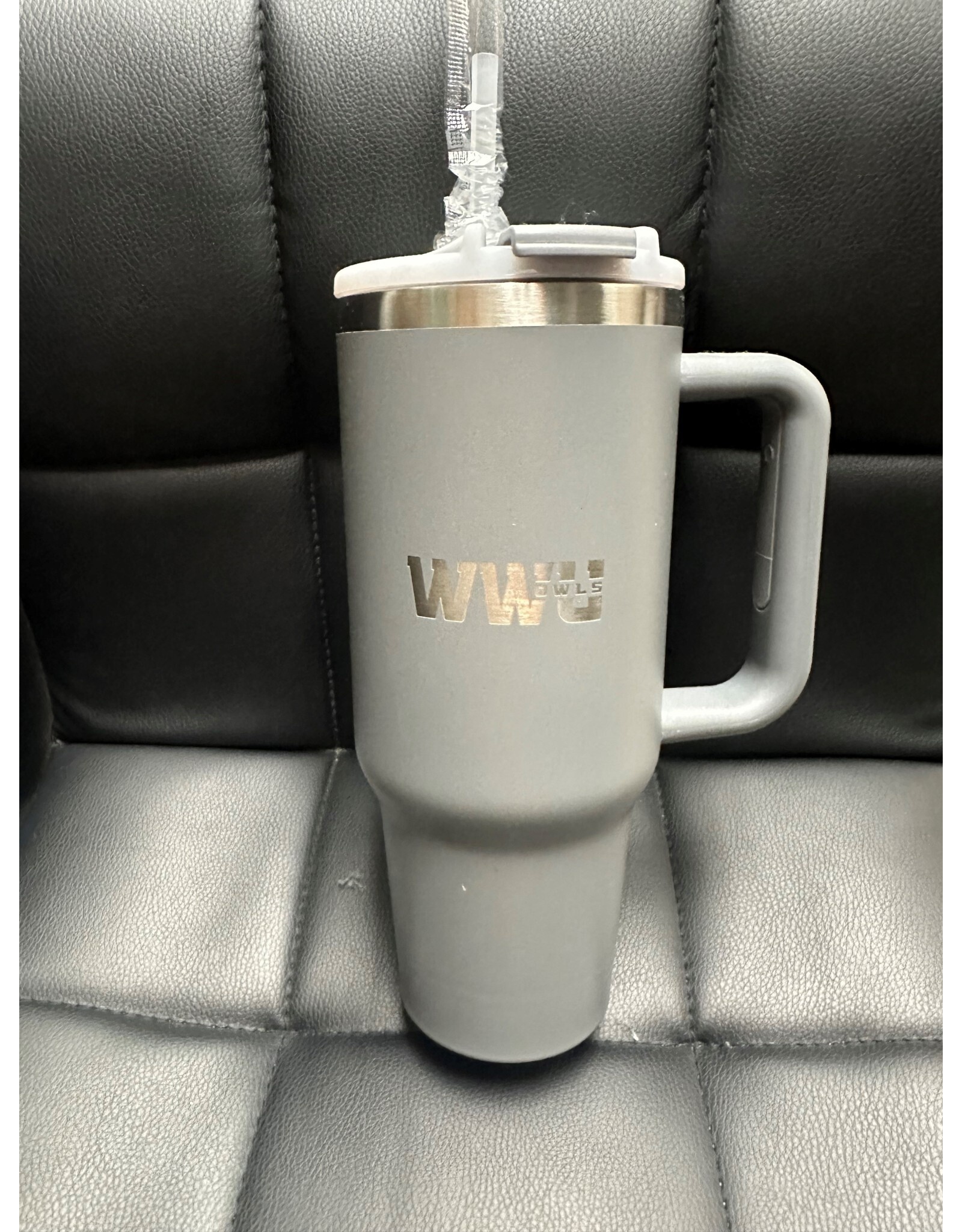 2024 WWU Owls 40oz. thermal tumbler w/ handle