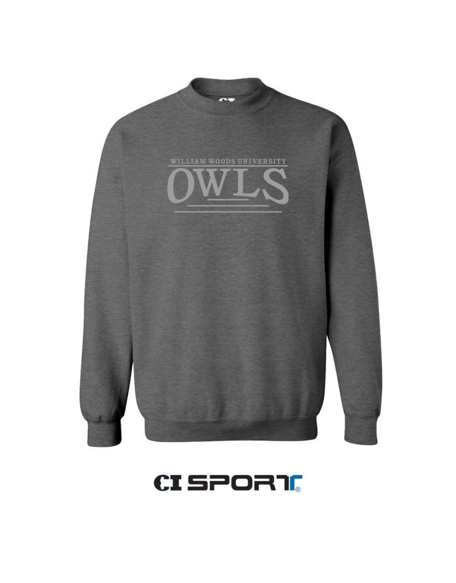 2024 CI Sport WWU Owls tone on tone crew or hoodie