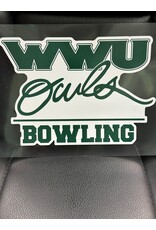 2024 WWU Owls bowling decal