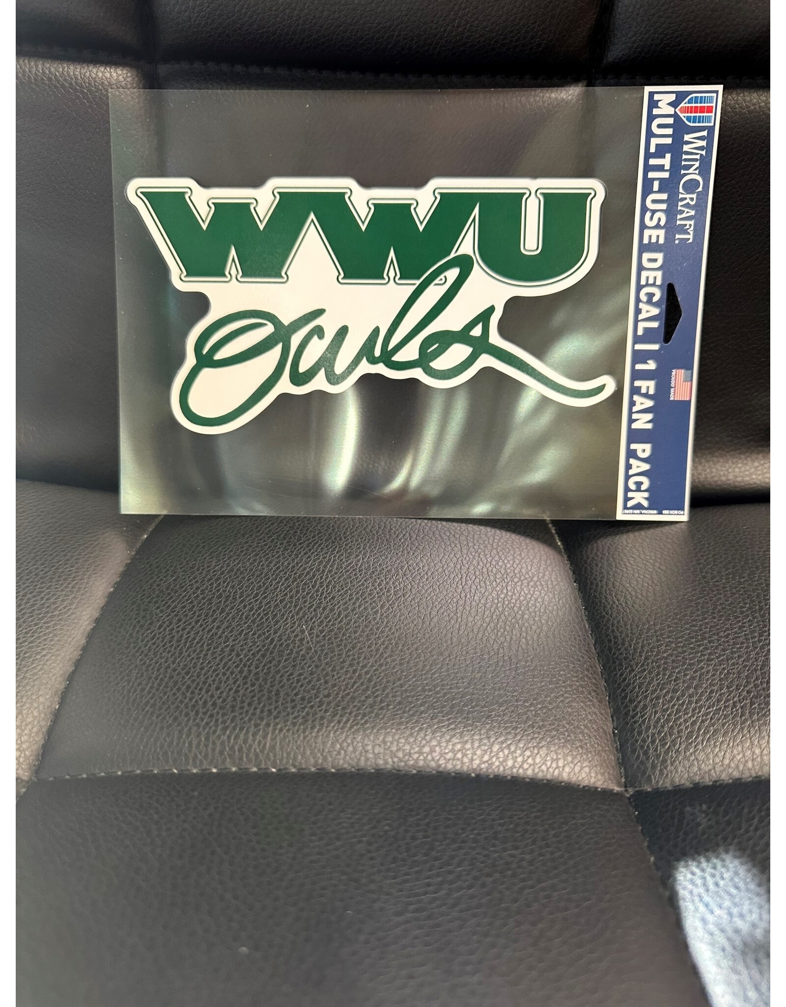 2024 Wincraft WWU Owls decal