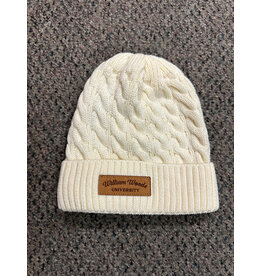 2025 Ladies WWU Cable Knit Beanie