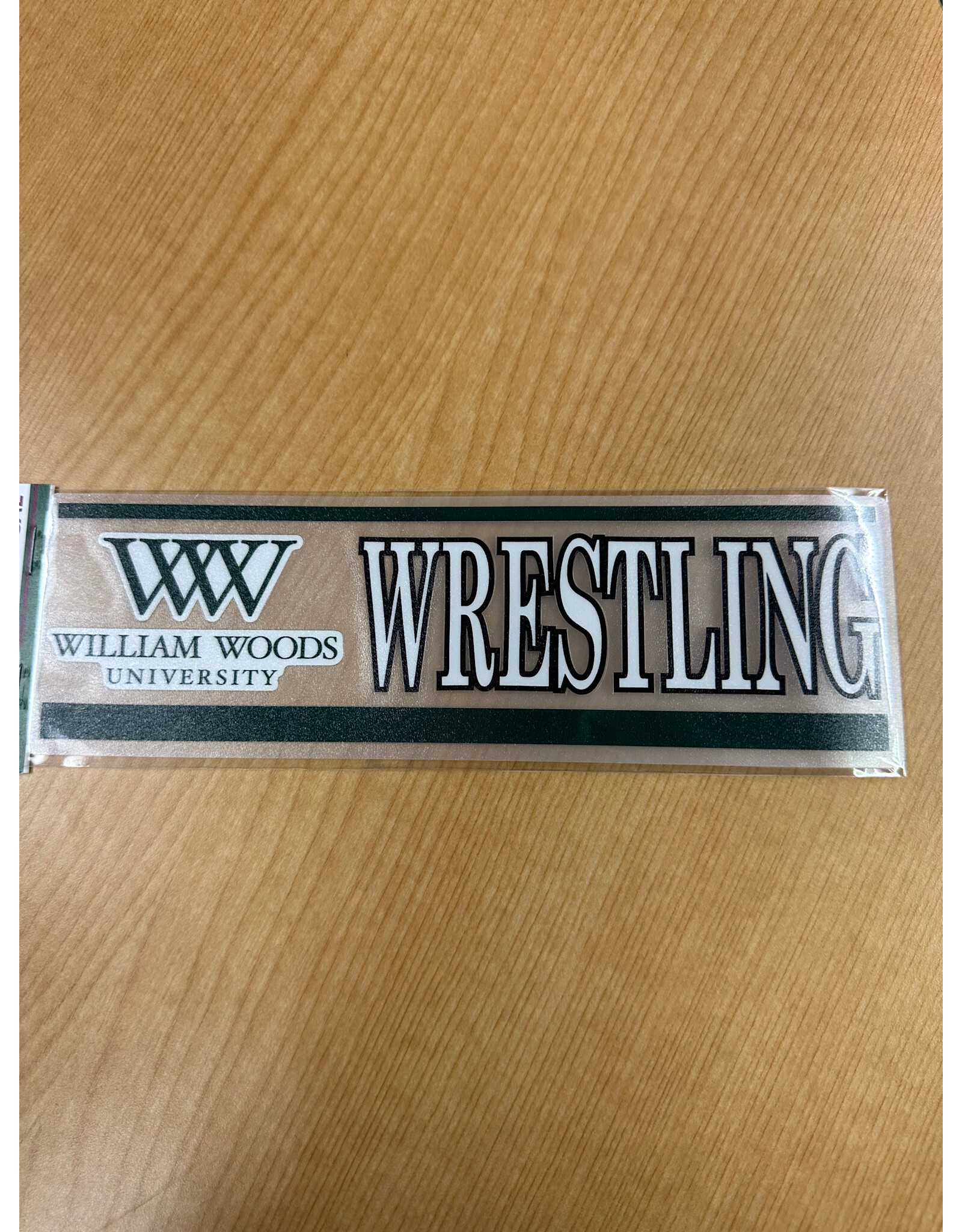 2023 Wincraft WWU Wrestling Decal