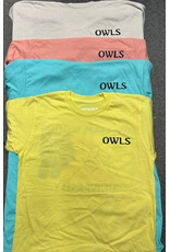 Owls William Woods University Pastel Floral SS tee