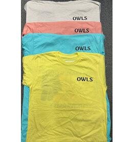 Owls William Woods University Pastel Floral SS tee