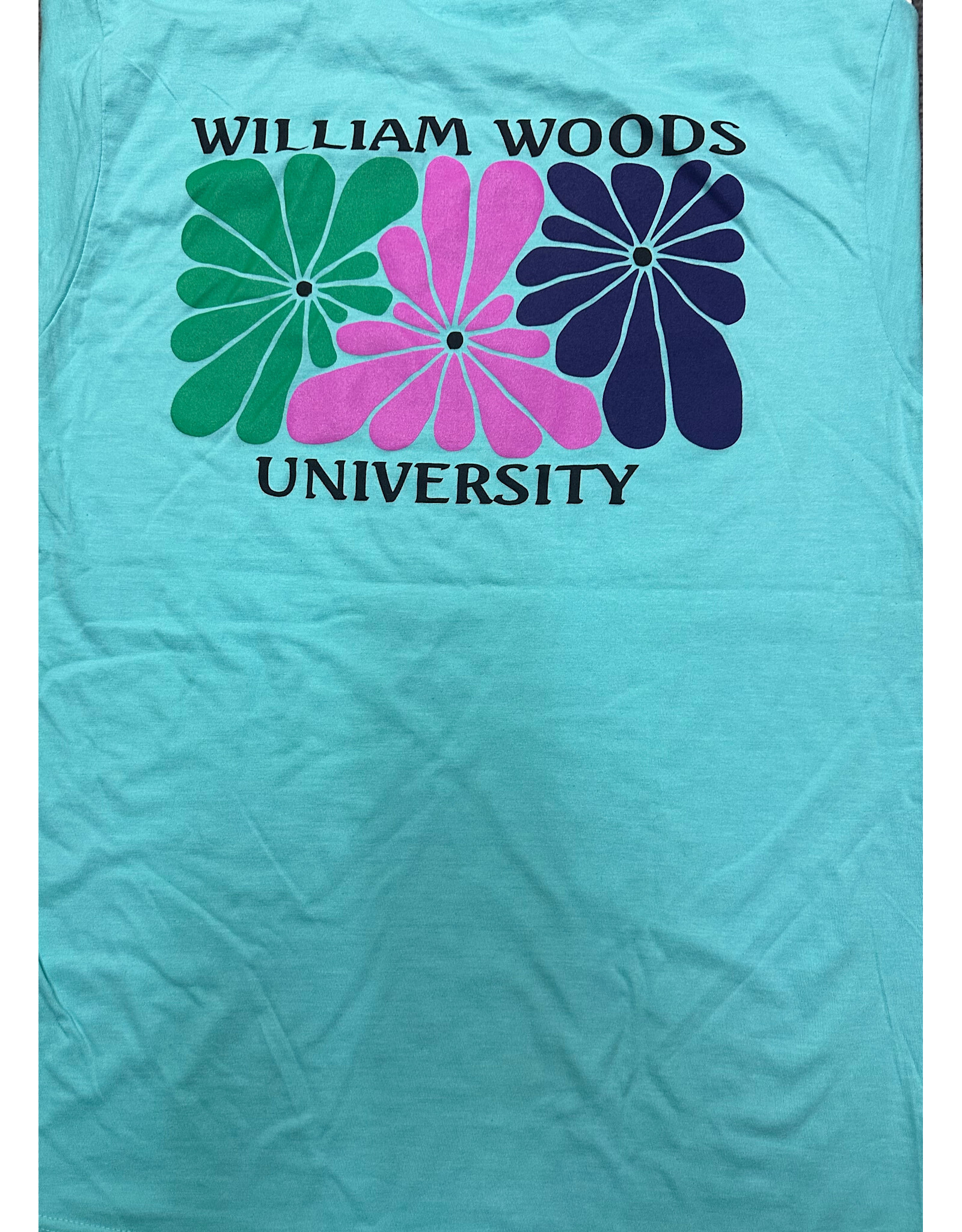 Owls William Woods University Pastel Floral SS tee