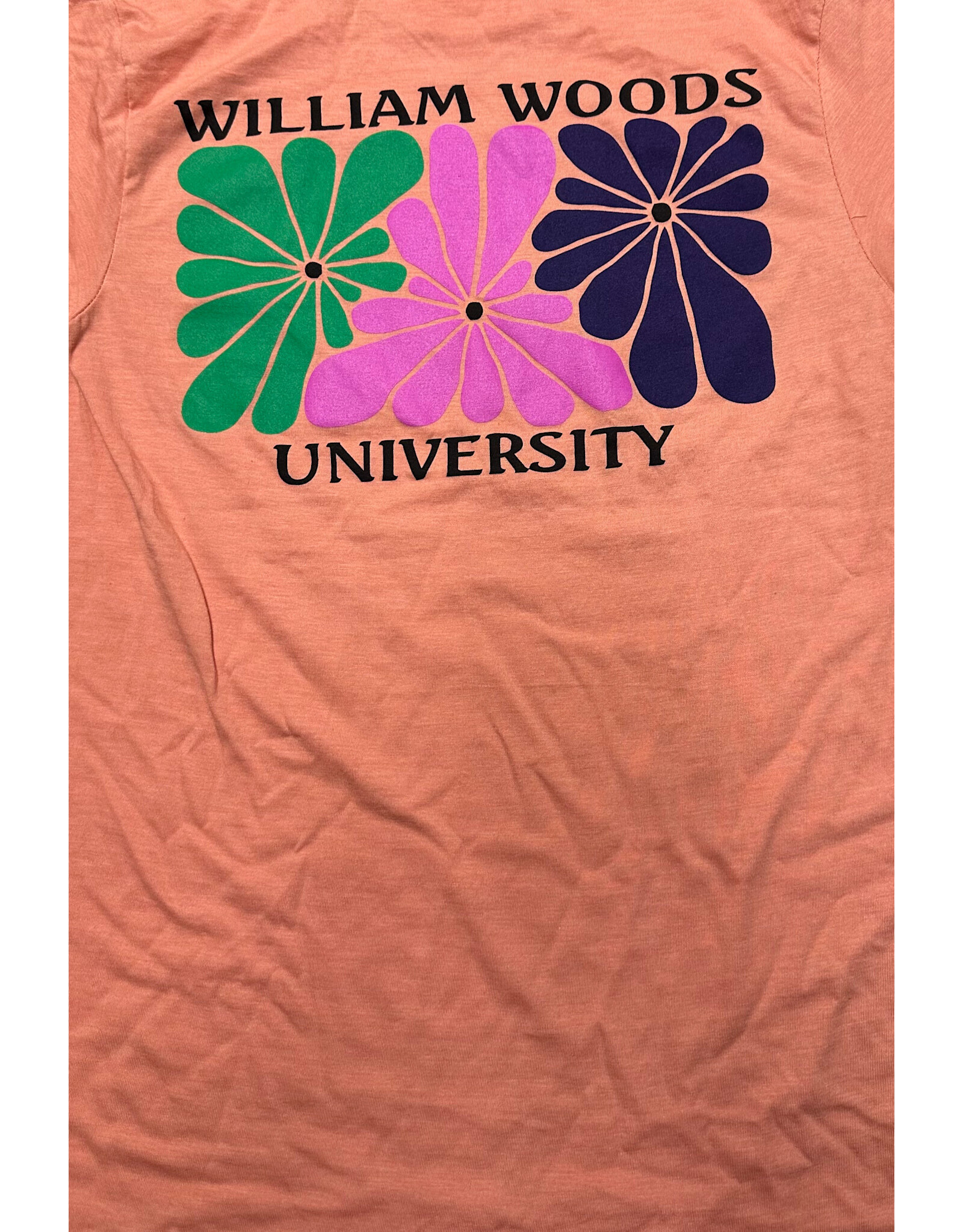 Owls William Woods University Pastel Floral SS tee