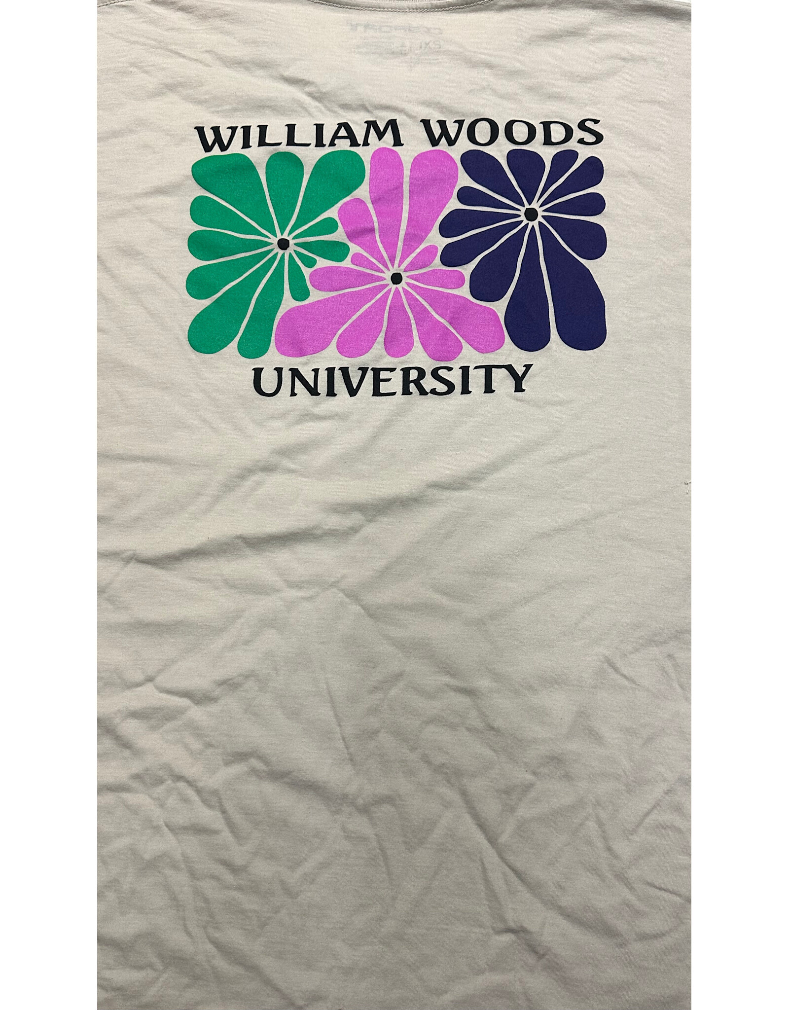 Owls William Woods University Pastel Floral SS tee