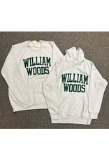 William Woods felt fleece crew