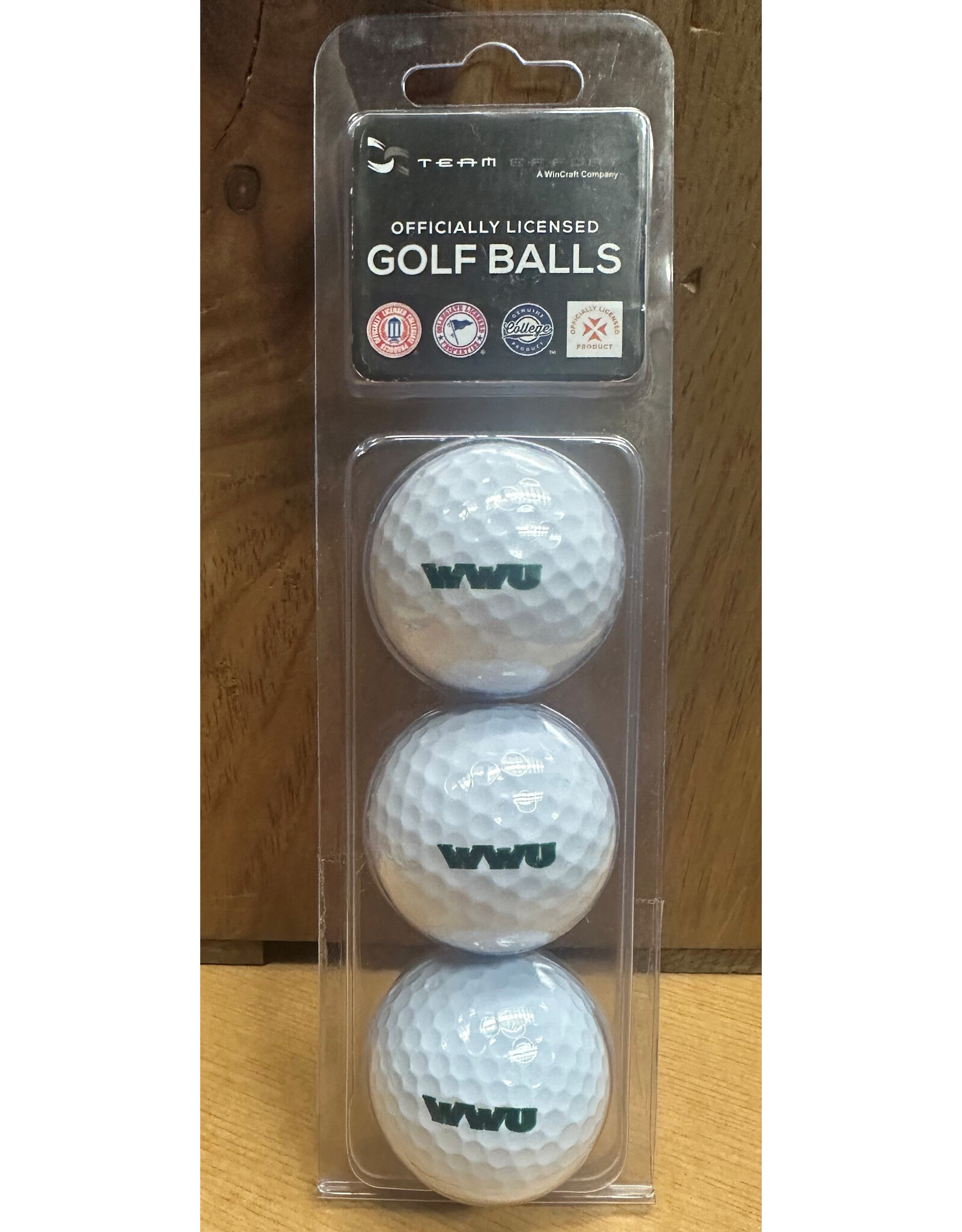 Golf Balls w/WWU Logo