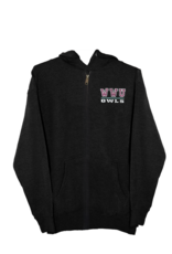 WWU Owls full zip hoodie