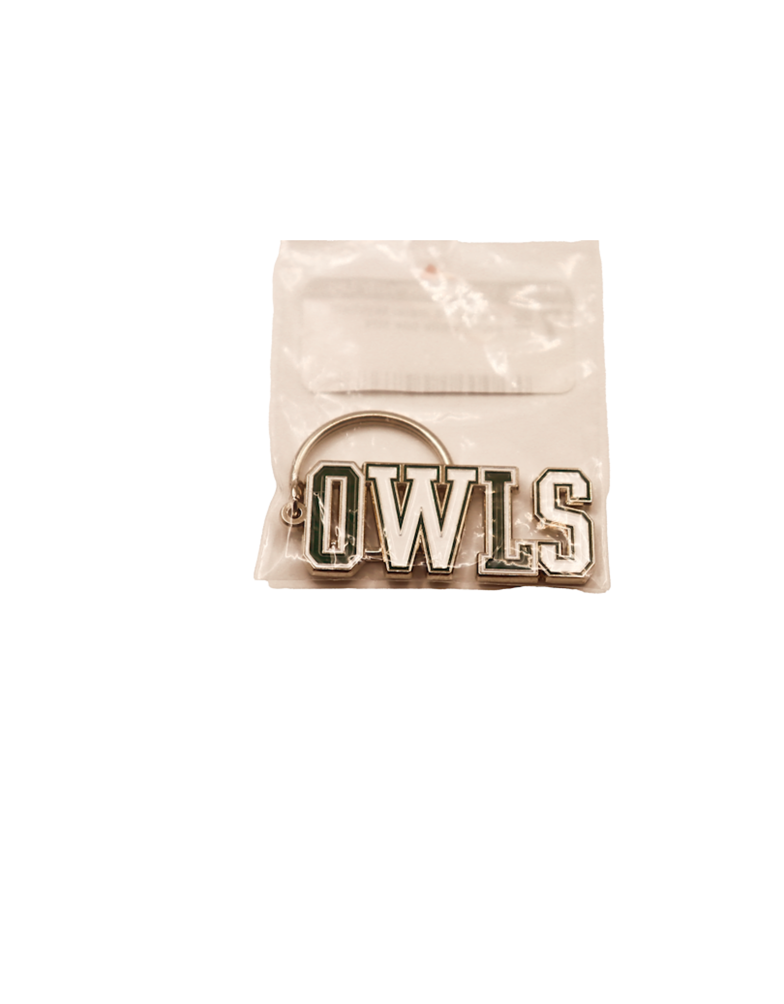 2024 Owls metal keychain