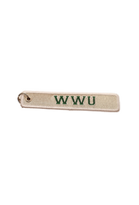 2024 WWU Owls key strap dbl. sided