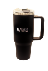 2024 WWU Owls 40oz. thermal tumbler w/ handle