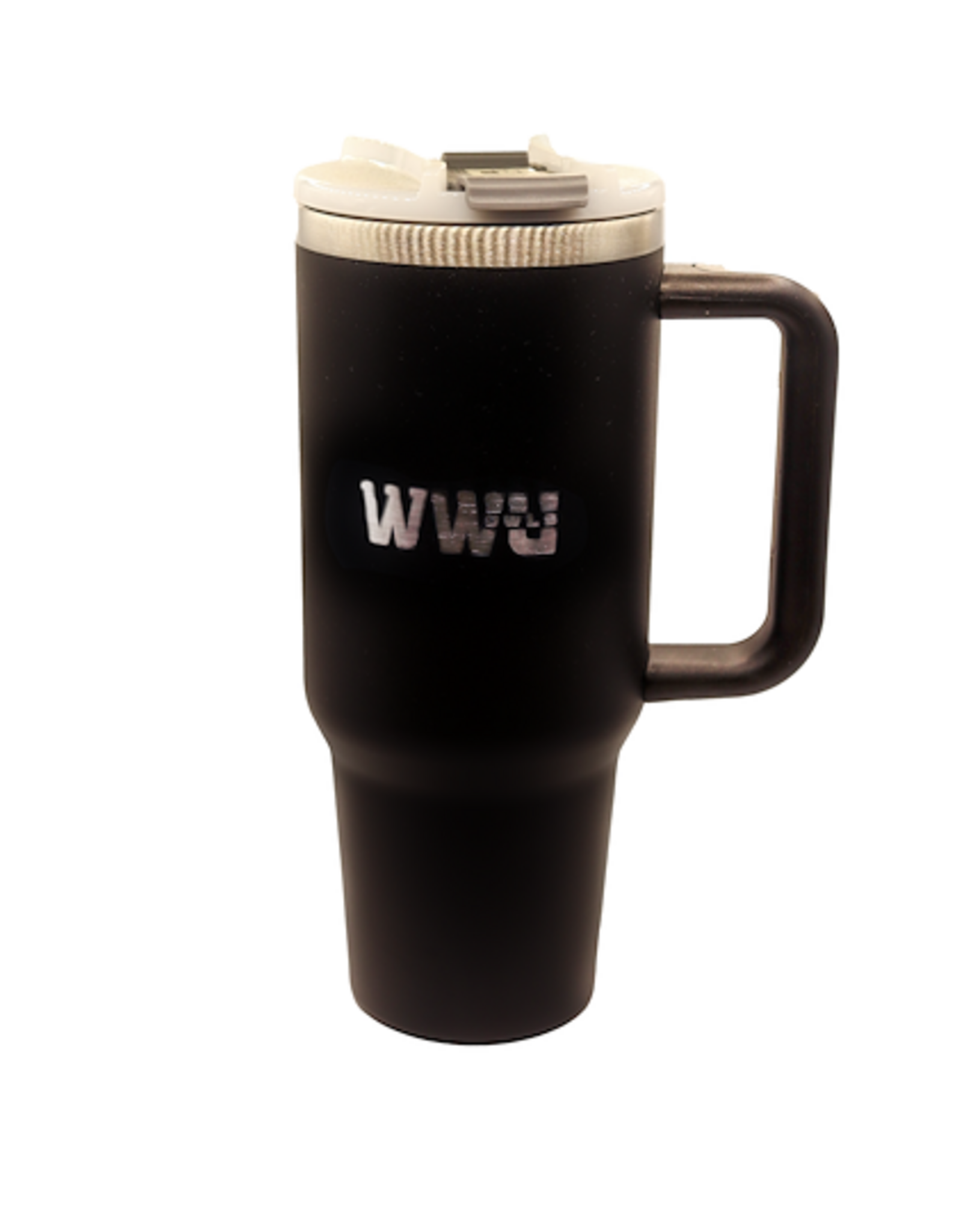 2024 WWU Owls 40oz. thermal tumbler w/ handle