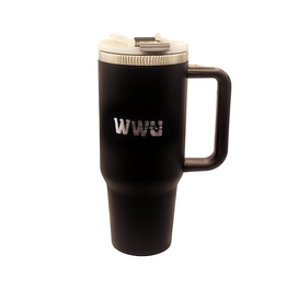 2024 WWU Owls 40oz. thermal tumbler w/ handle