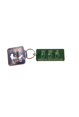 Wincraft 2022 WWU ASL keychain