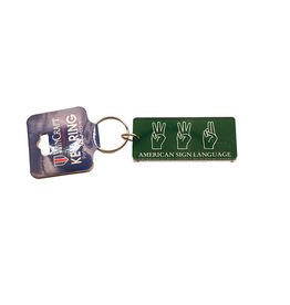 Wincraft 2022 WWU ASL keychain