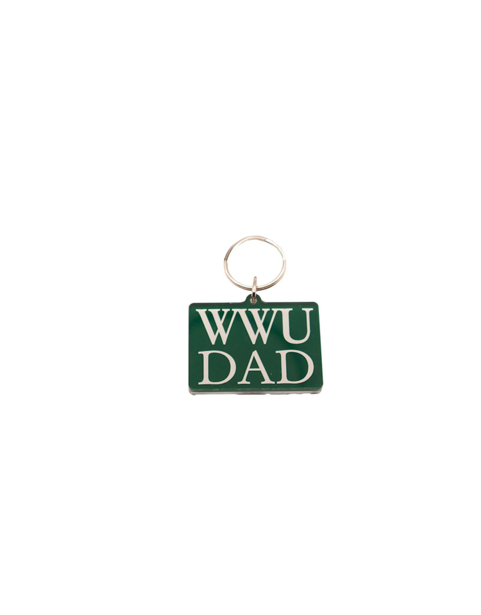 Wincraft 2022 WWU Dad keychain