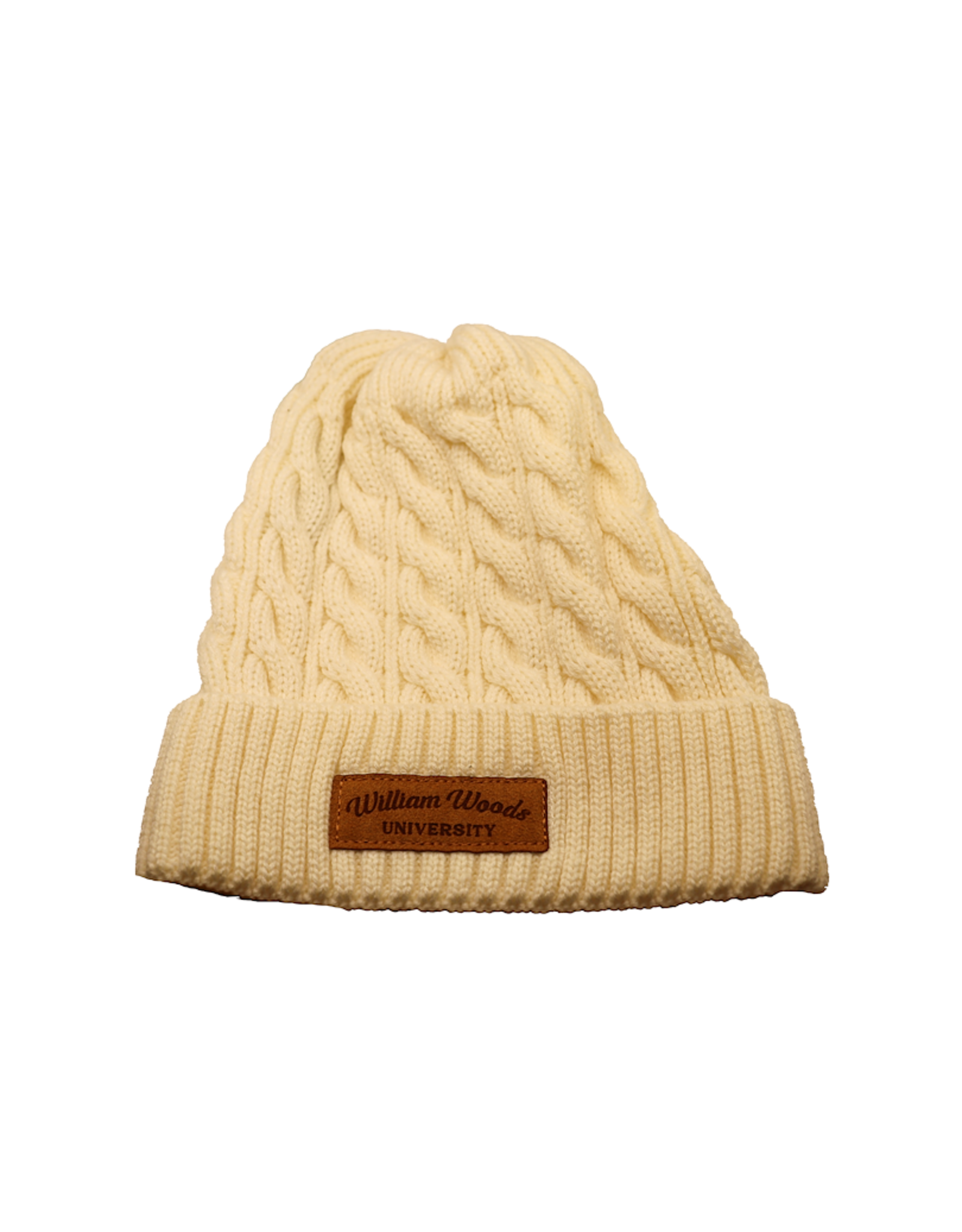 2025 Ladies WWU Cable Knit Beanie