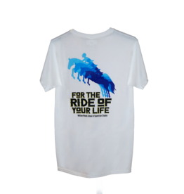 Equestrian "For the Ride of Your Life"  seat specific t-shirt