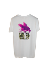 Equestrian "For the Ride of Your Life"  seat specific t-shirt