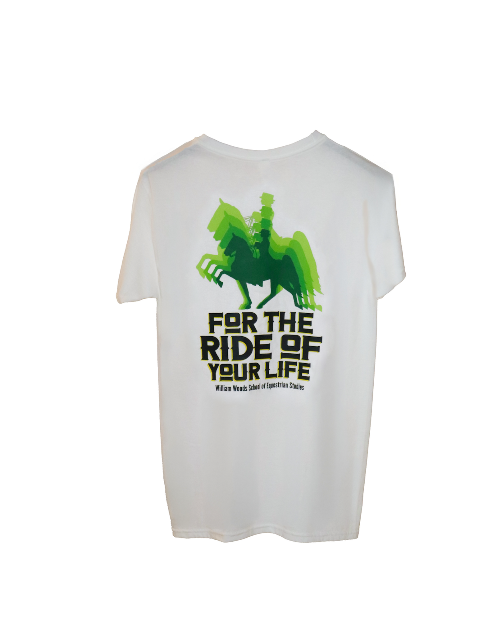 Equestrian "For the Ride of Your Life"  seat specific t-shirt