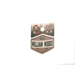 WW Owls  Est. 1870 Badge water bottle/laptop sticker
