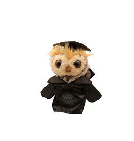 Graduation owl stuffed animal