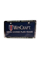 William Woods University license plate frame (split)