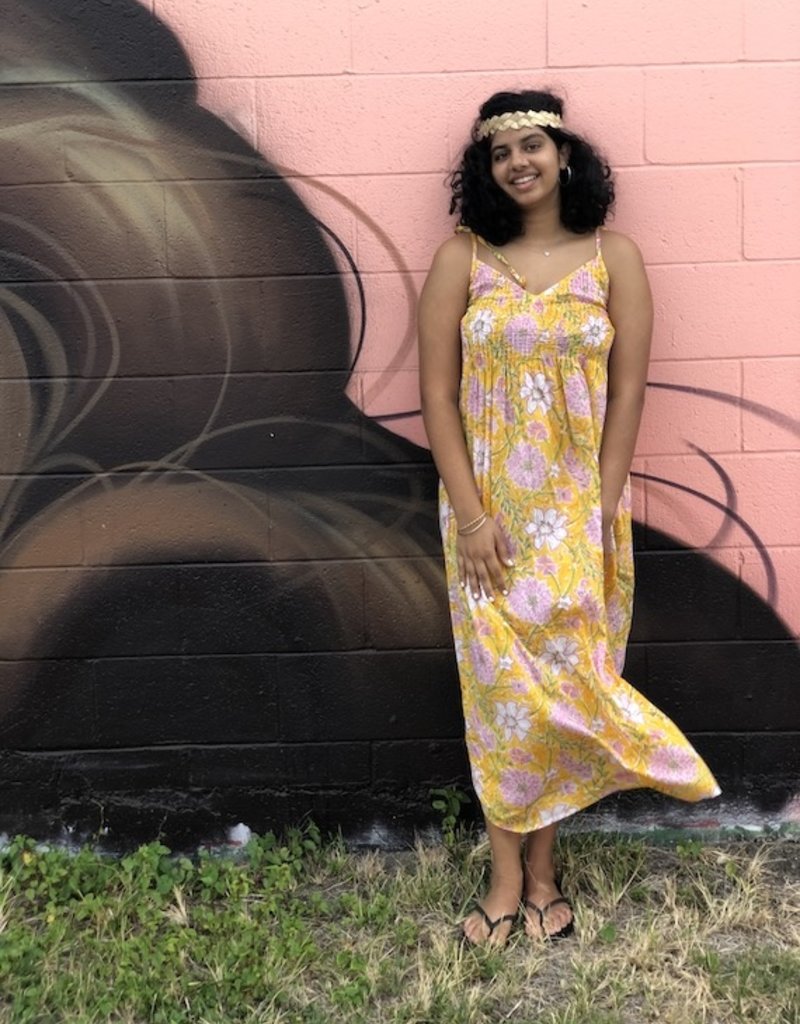 lorna fishtail maxi dress