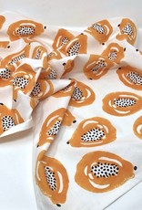 papaya tea towel