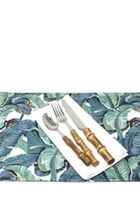 banana leaf placemat