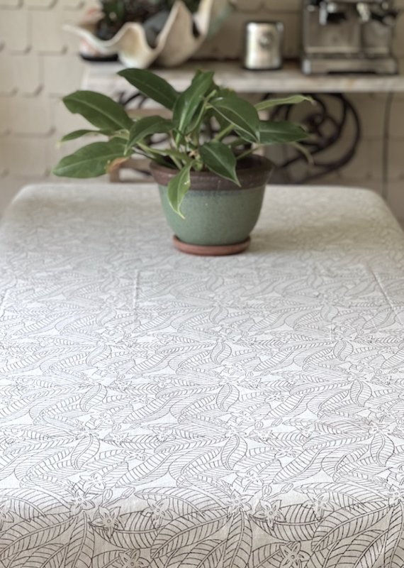 plumeria table cloth