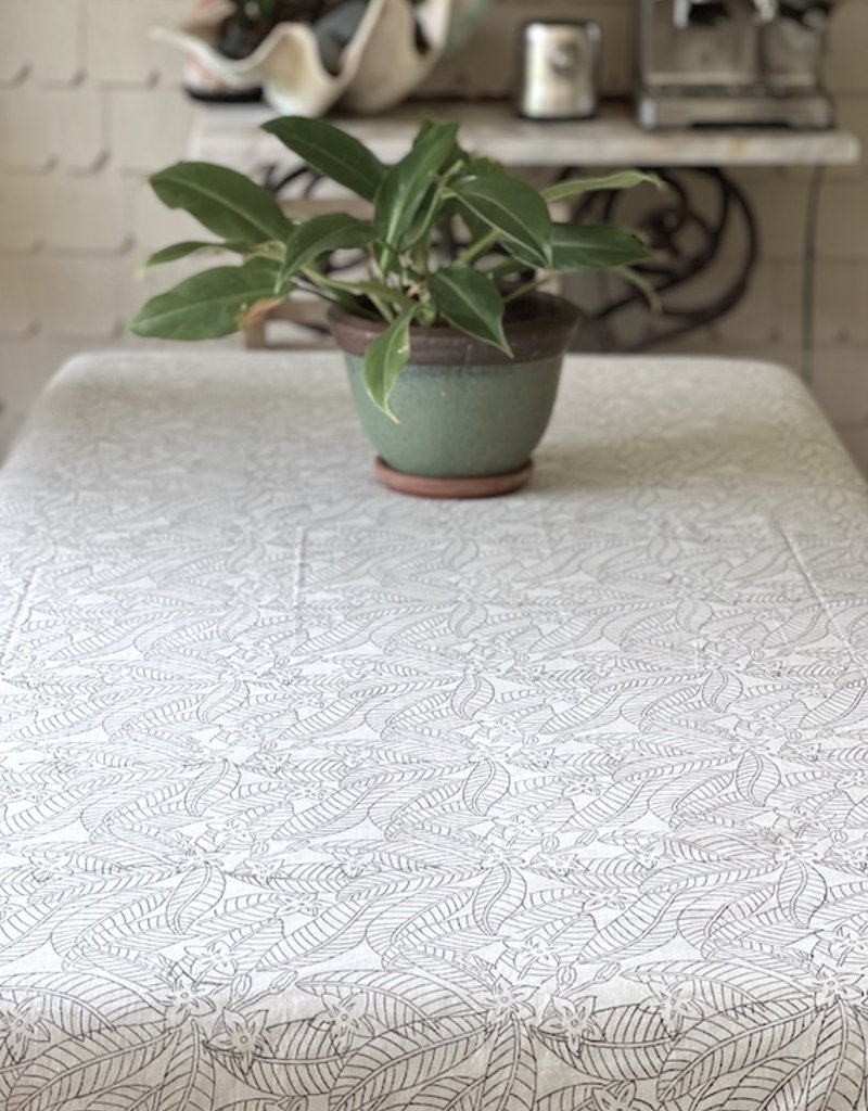 plumeria table cloth