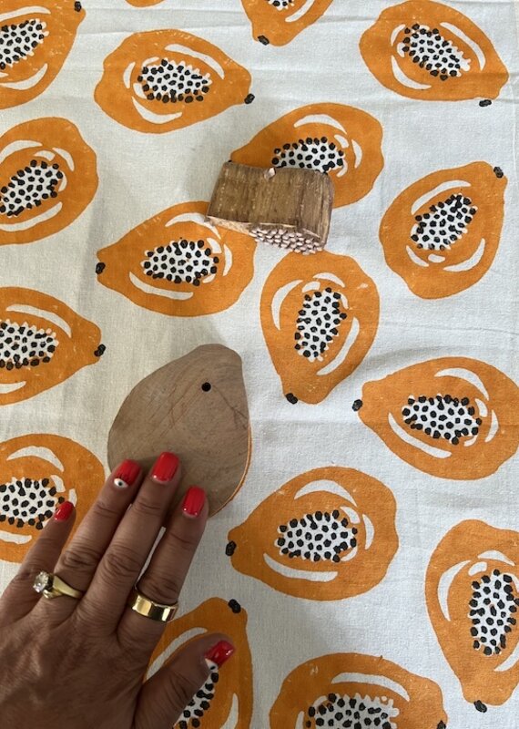 block printing basics private workshop