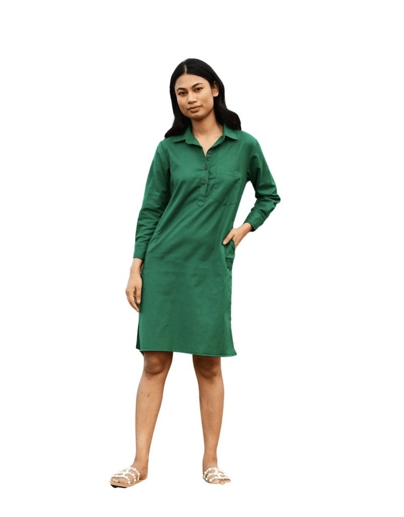 hana shirt dress