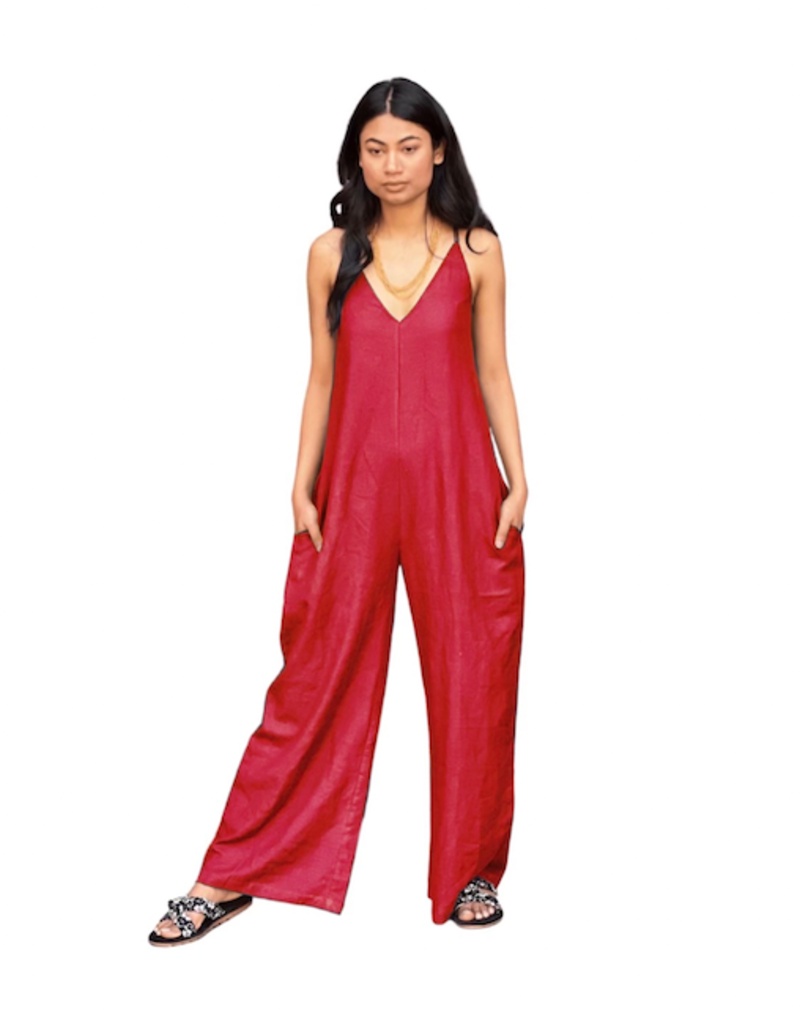 strappy jumpsuit