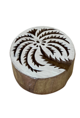 coconut palm wood block