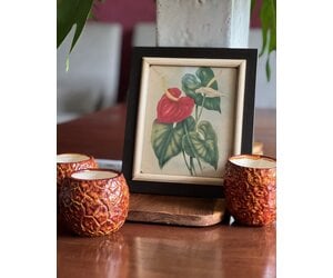 vintage pineapple cup - Island Bungalow Hawaii