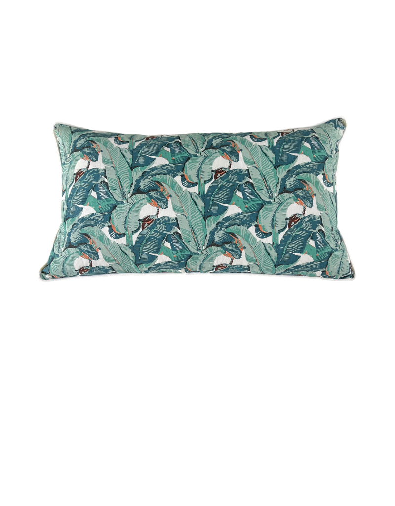 banana leaf sham 16x28