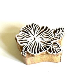 hibiscus wood block