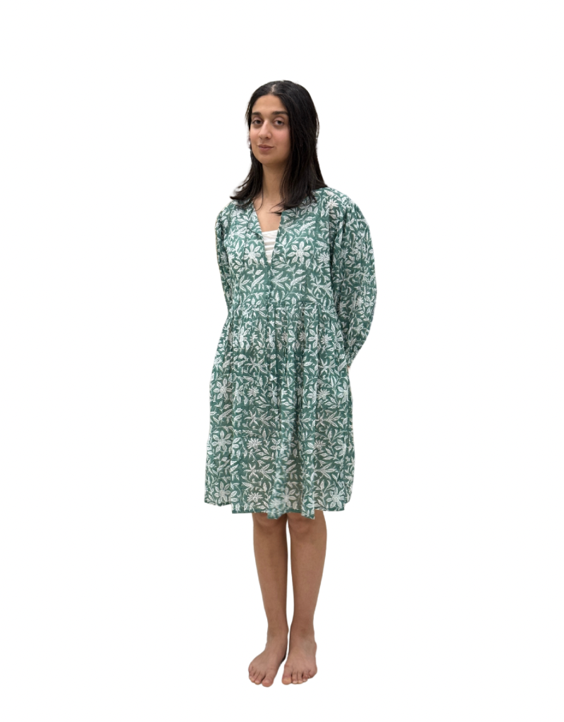 jade peru dress