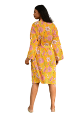 hokua printed kimono