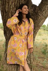 hokua printed kimono