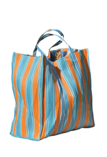 reversible tiger beach tote