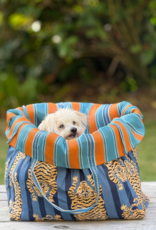 reversible tiger beach tote