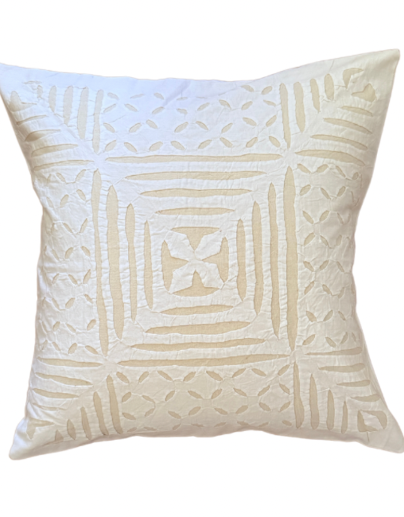 applique toss pillow