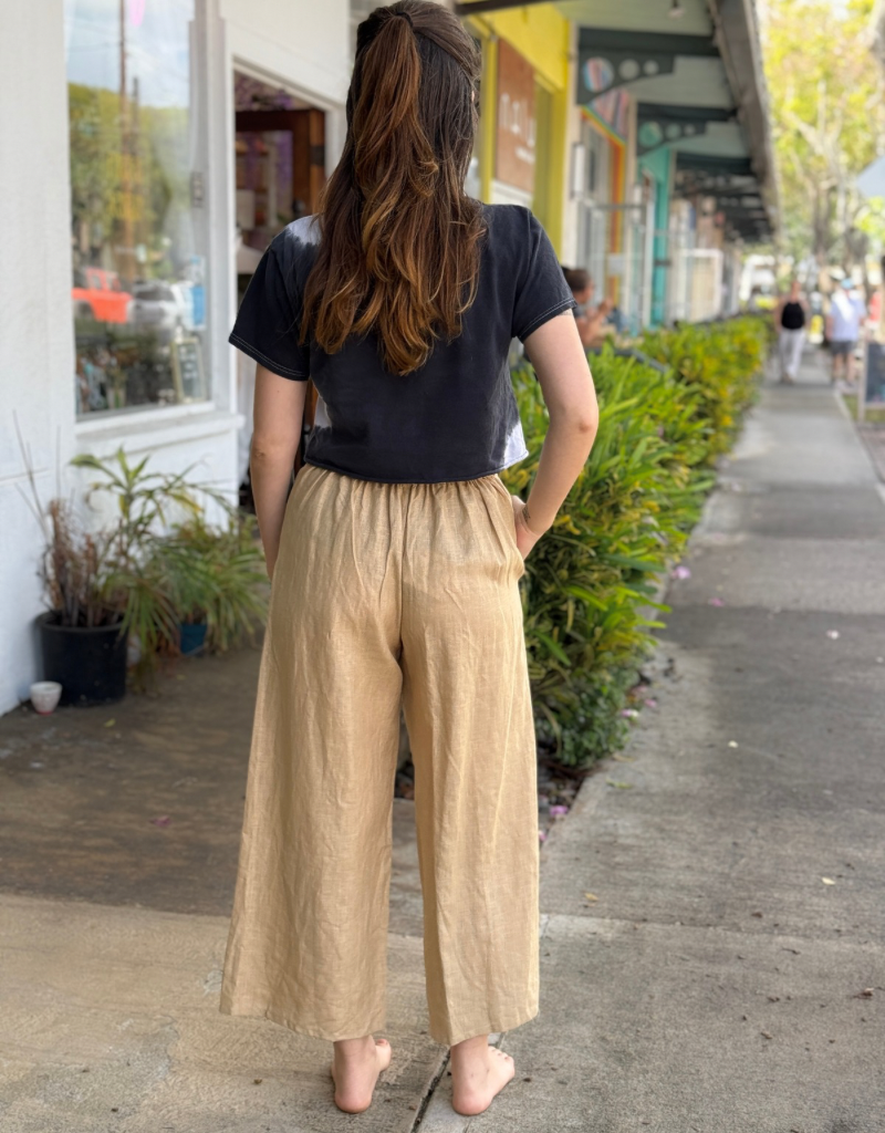 mari linen pants