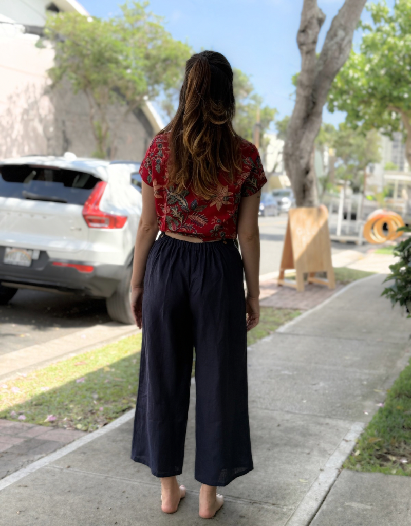 mari linen pants