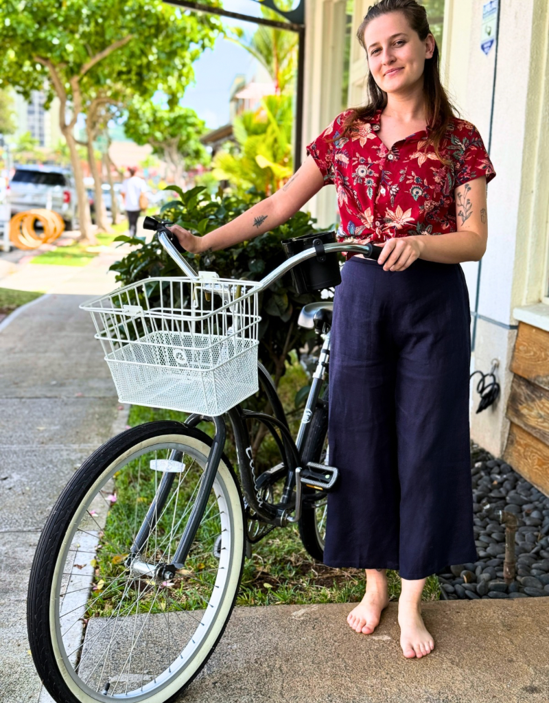 mari linen pants